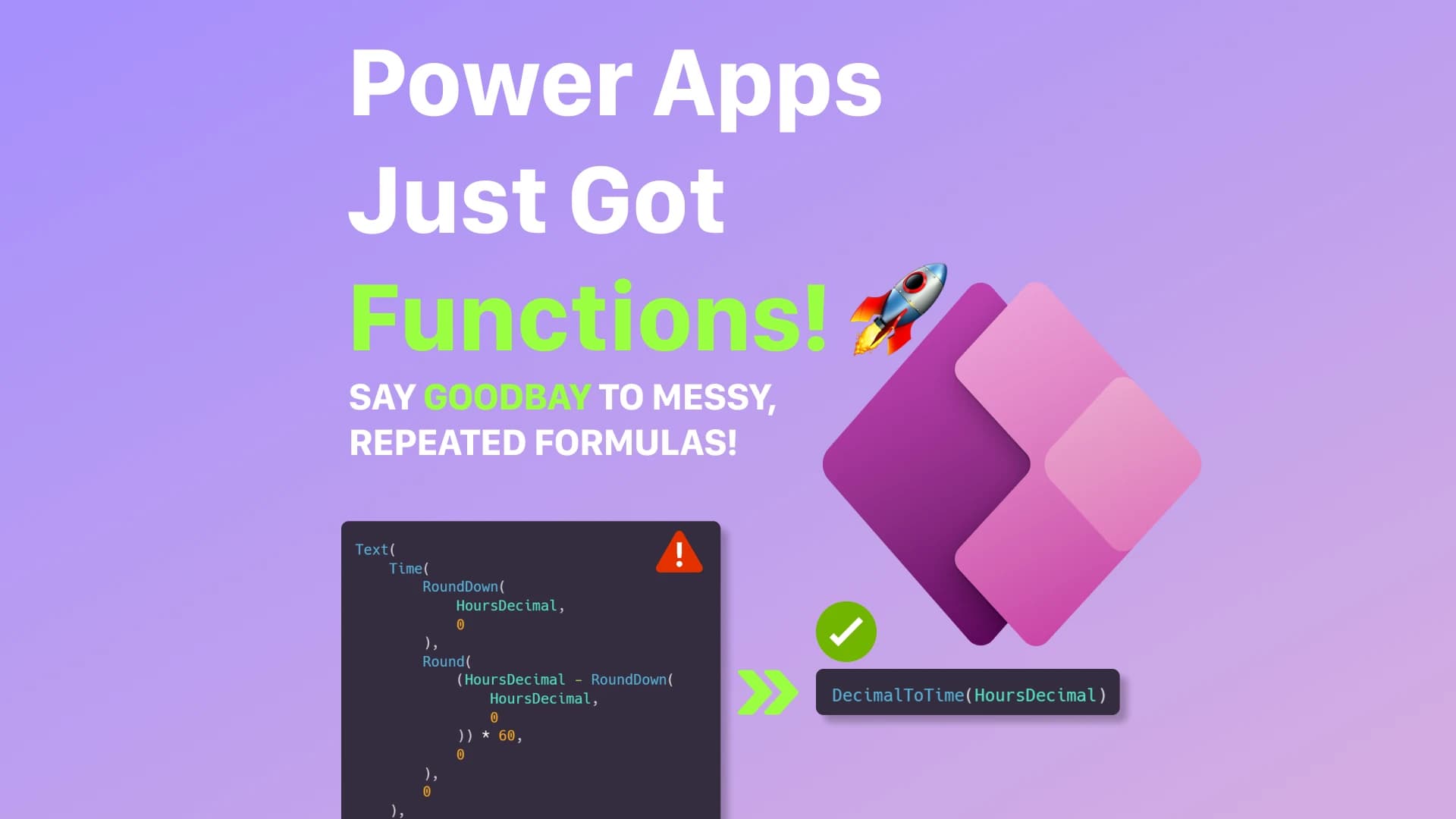 Power Apps User-Defined Functions